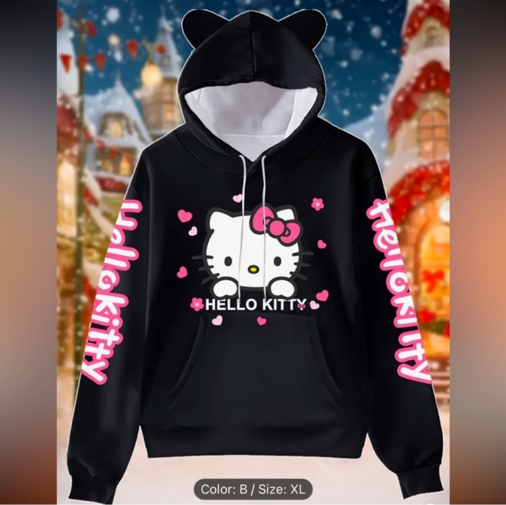 Hello kitty hoodie XL